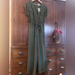 Japna Olive Jumpsuit